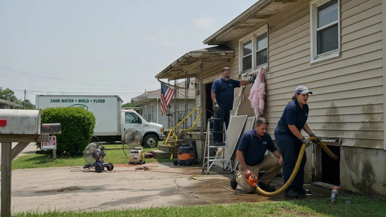 Water Damage Repair in Tylersburg, PA near me